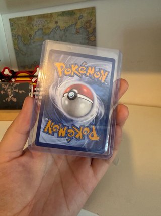 Carta Pokémon Mega Lucario EX Dorada English