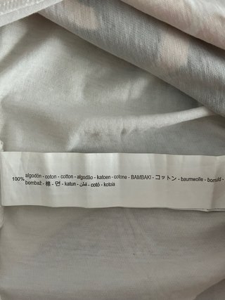 Camiseta blanca de Stradivarius