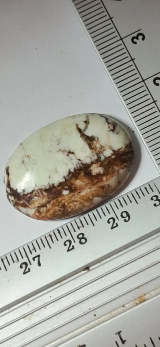 Cabochon Diaspro Limone Beige Marrone