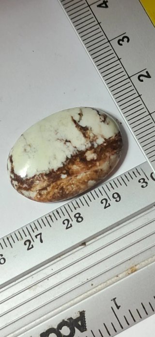 Cabochon Diaspro Limone Beige Marrone