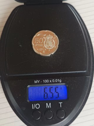 50 Pesetas Plata 2000