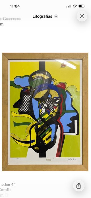 Litografía Juan Gomila 49x49
