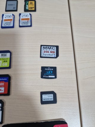 Lote Tarjetas Memoria SD/MMC Varias