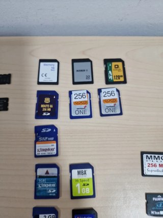 Lote Tarjetas Memoria SD/MMC Varias