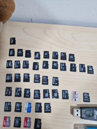 Lote Tarjetas Memoria SD/MMC Varias