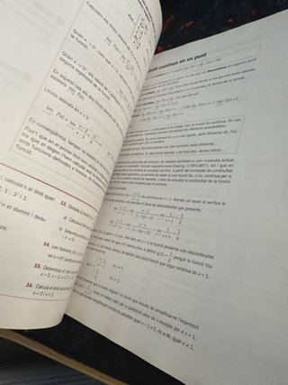 Matemàtiques 1r Batxillerat