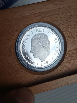 1000 Pesetas Plata 1995 Juegos Olímpicos