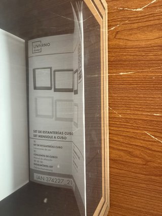 Set 3 Scaffali Cubici Livarno Home