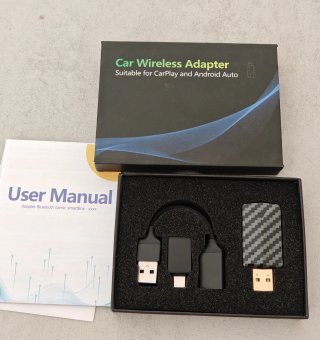 Adaptador CarPlay y Android Auto Inalámbrico