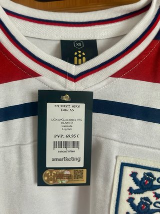 Camiseta Inglaterra Retro