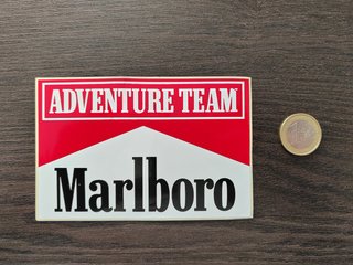 Set 4 Adesivi Marlboro Anni 80