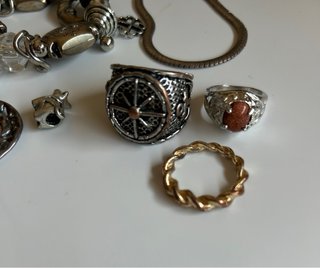 Lote Bisutería: Pulsera y Anillos