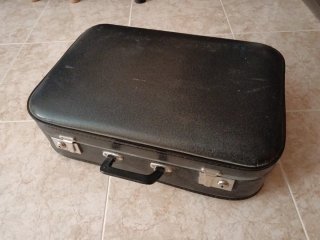 Maletas Vintage Negras (2 uds.)