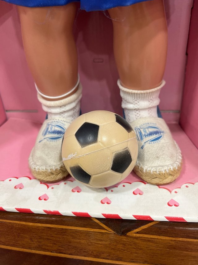 Marionetta Juanin Mariquita Perez Calciatore