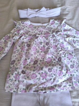 Lote 4 conjuntos ropa bebé 12-18m