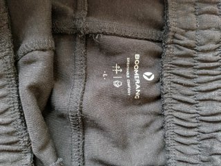 Pantalón corto chándal negro marca Boomerang