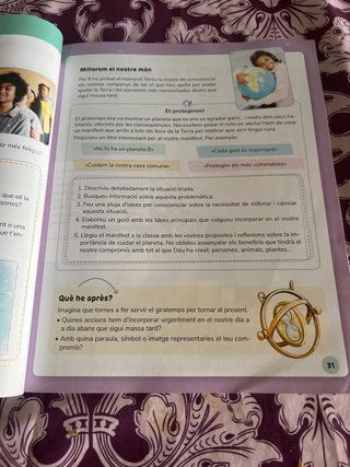 Religió Catòlica 4, Primària, Lligams, D'una al...