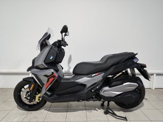 BMW C 400 X Maxi Scooter Plata/Rojo