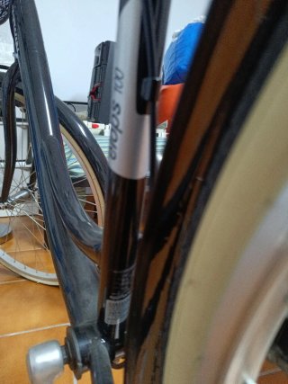Bicicleta Urbana B'twin Elopse 100 Negra
