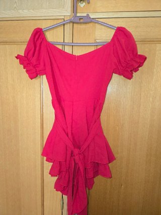 Mono Rojo Shein Talla XS