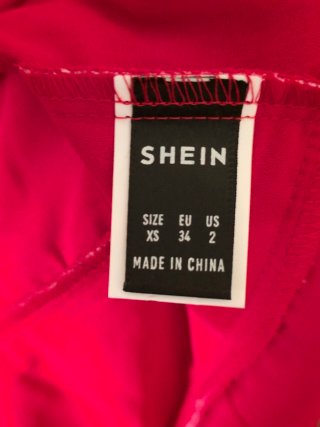 Mono Rojo Shein Talla XS
