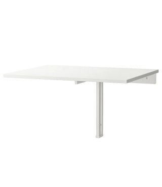Scrivania pieghevole Ikea bianca
