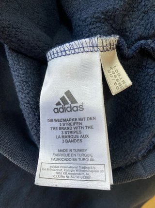 Felpa con cappuccio Adidas vintage taglia S