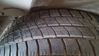 Neumático Michelin con llanta