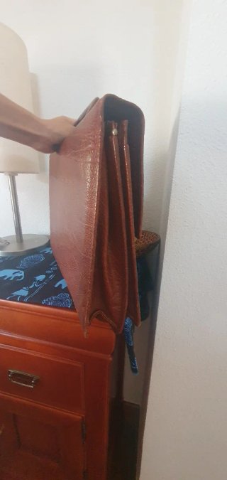 Maletín ejecutivo piel vintage