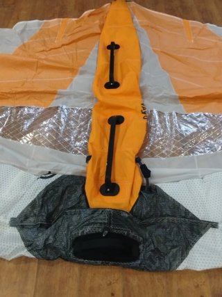 Vayu Wing Aura III 5m Blanco/Naranja