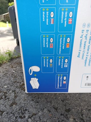 Inodoro portátil para autocaravana