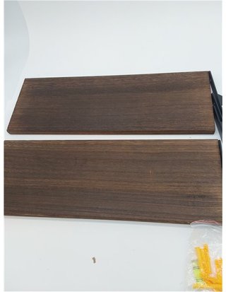 Scaffali a Parete Uten - Set di 2 Mensole Galleggianti in Legno da 42 cm - Capacità Max 30 kg - Ideale per Camera da Letto - Soggiorno