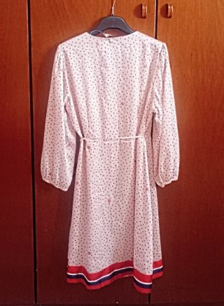 Abito Liu Jo donna fantasia pois rossa