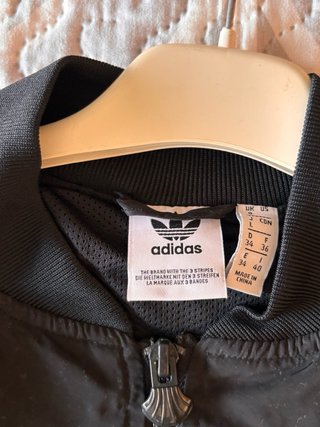 Chaqueta Adidas Originals Negra Cortavientos