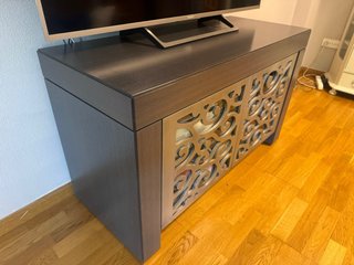 Mueble auxiliar madera maciza