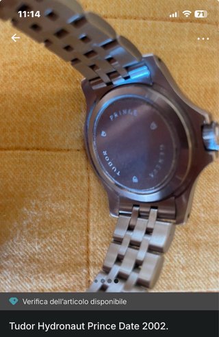 Tudor Prince Date Hydronaut 2002