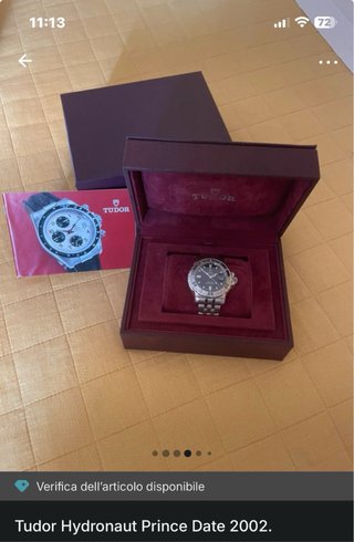 Tudor Prince Date Hydronaut 2002