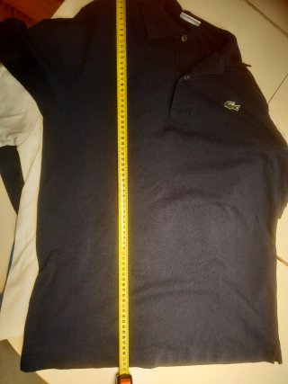 Lote 5 polos Lacoste varios colores y tallas.