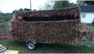 Sitong  Rollo Grueso de Red de Camuflaje 1.5 x 7m