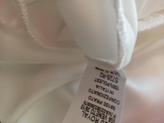 Camisa blanca elegante mujer