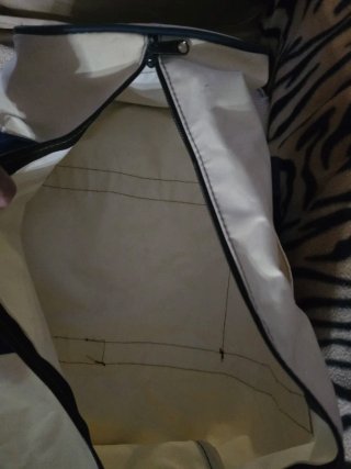 Bolsa de mano y hombro , Marca Continente blanco