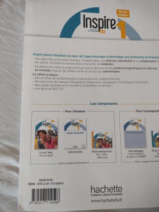 Libro francés A1 EOI Inspire