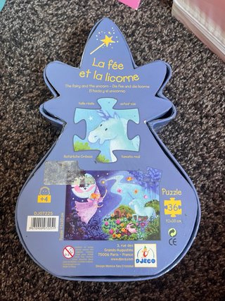 Pack 4 Puzzles Djeco Infantiles