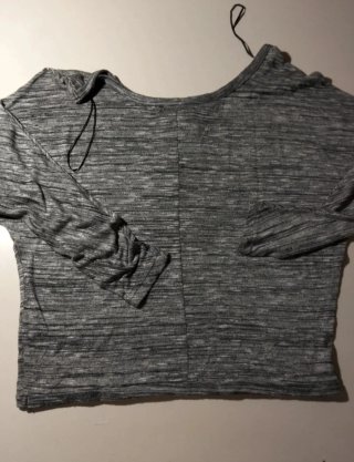 Camisola Cinza Manga Comprida HOPE