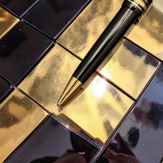 Bolígrafo Montblanc Meisterstück Oro Clásico