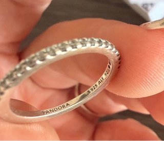 Anillo Pandora Brillante Plata