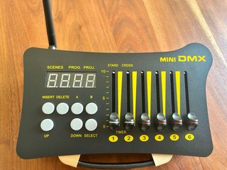 Mini DMX Mesa Controladora luces