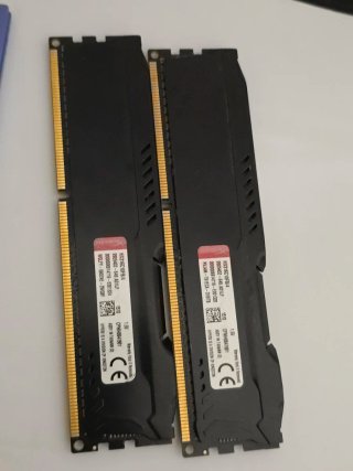 4 x 4 = 16gb  RAM HyperX Kingston