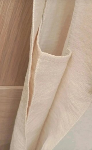 Vestido largo beige