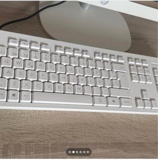 Ordenador HP All-in-One 27 Plata/Blanco